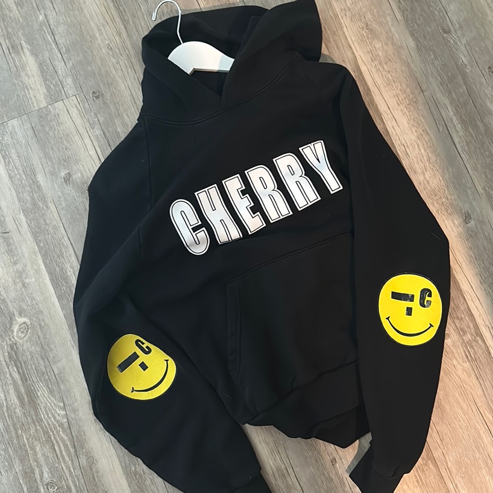 Cherry LAsweatshirt. Amazing condition just stickers on elbows slightly lifted.